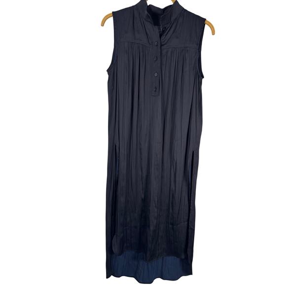 Anthropologie Dresses & Skirts - Anthropologie Shirred Sleeveless Shift Dress Med